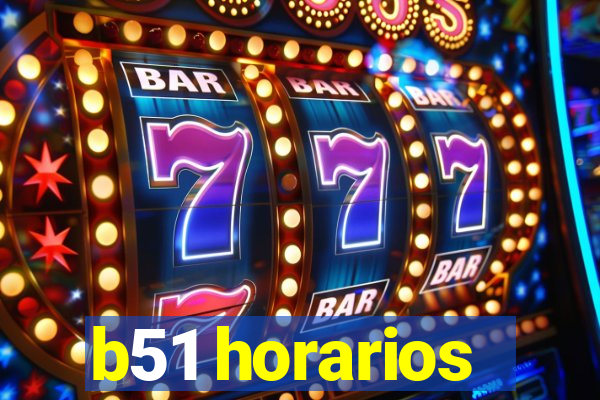 b51 horarios