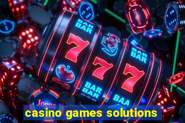 casino games solutions