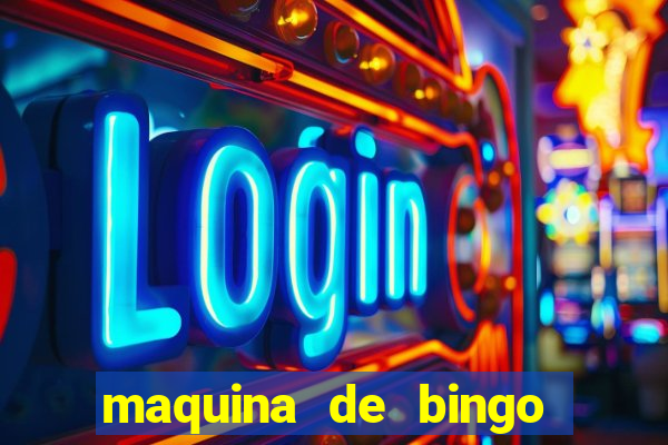 maquina de bingo show ball