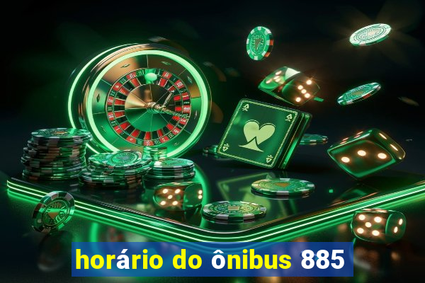 horário do ônibus 885