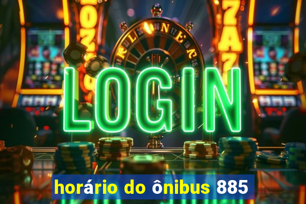 horário do ônibus 885