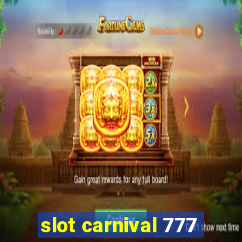 slot carnival 777